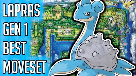 lapras best moveset.
